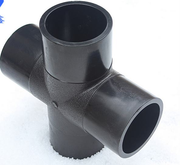 优质焊制四通  PE给水管配件 管材管件