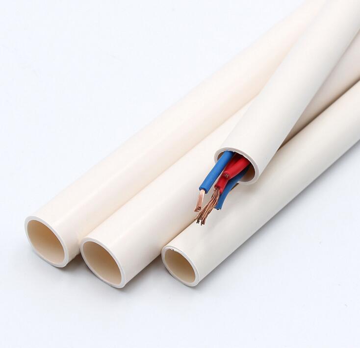 塑力 pvc线管 塑料305B 4分20绝缘穿线电工套管电线硬圆管道管材