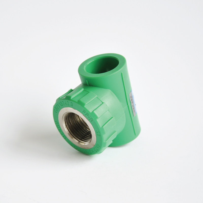 美尔固ppr纳米抗菌管件内螺纹三通家装五十年品质