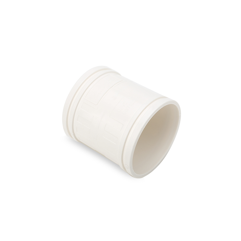 世丰 PVC管 白色管件 坚壁直接头（管箍） 白色