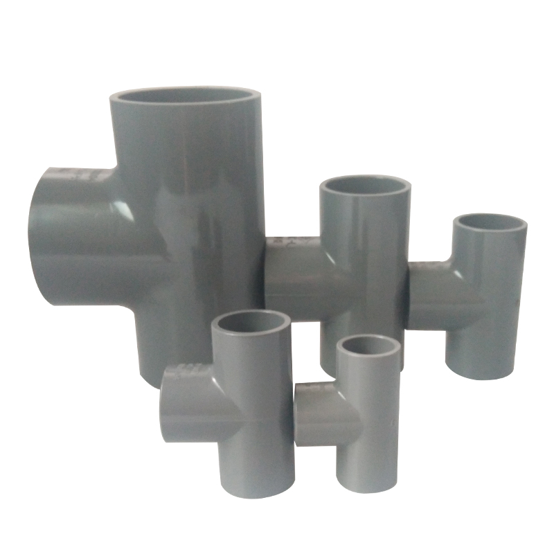 台塑南亚 PVC三通 塑料PVC水管配件 UPVC给水管 正三通 等径三通