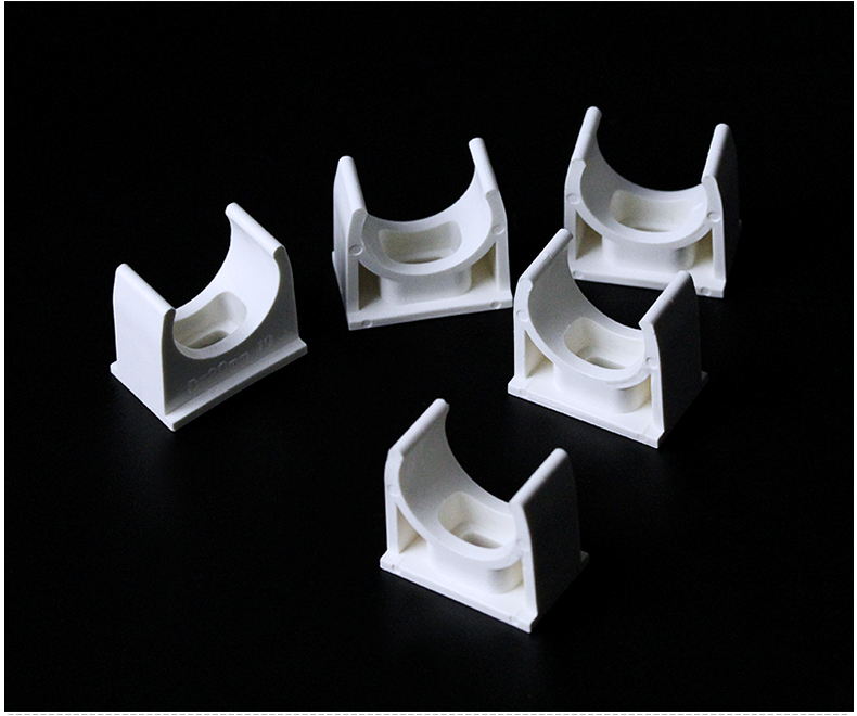 中财 线管配件 40电线管管卡/u型卡扣u迫码 线管